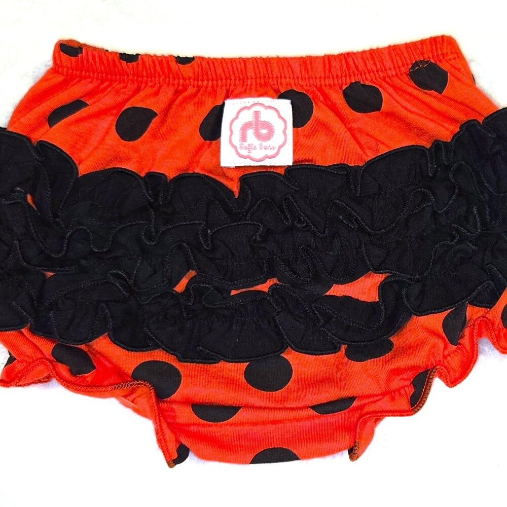 Diaper Cover Ladybug Polka Dot Print 3-24 Month